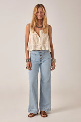 Constanza Top Vintage Lace