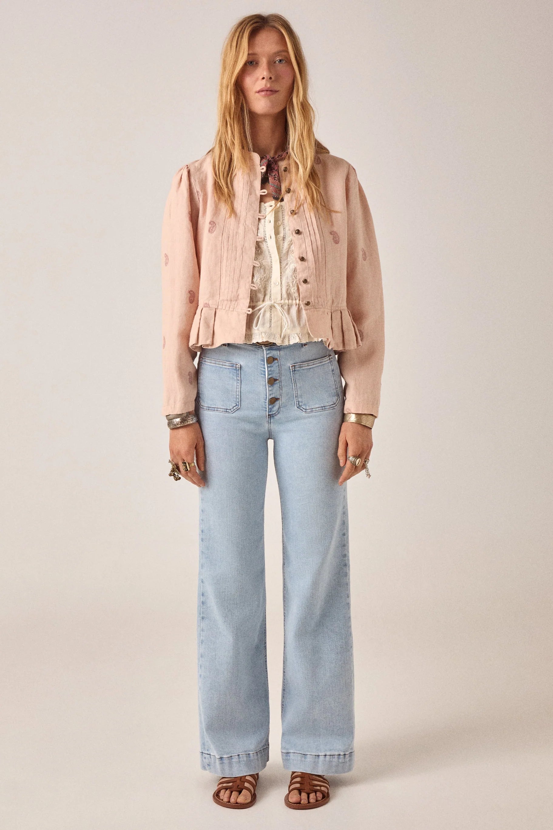 Edgar Jacket Antique Blush