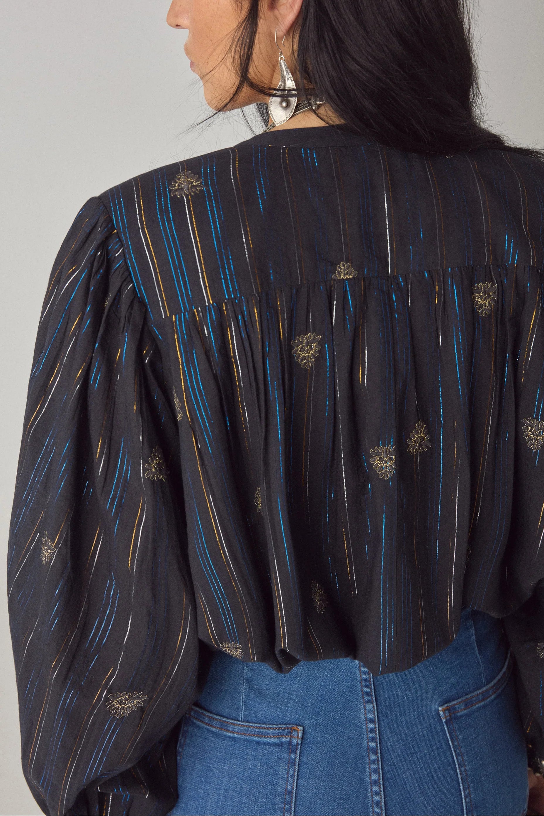 Caroline Blouse Starry Night