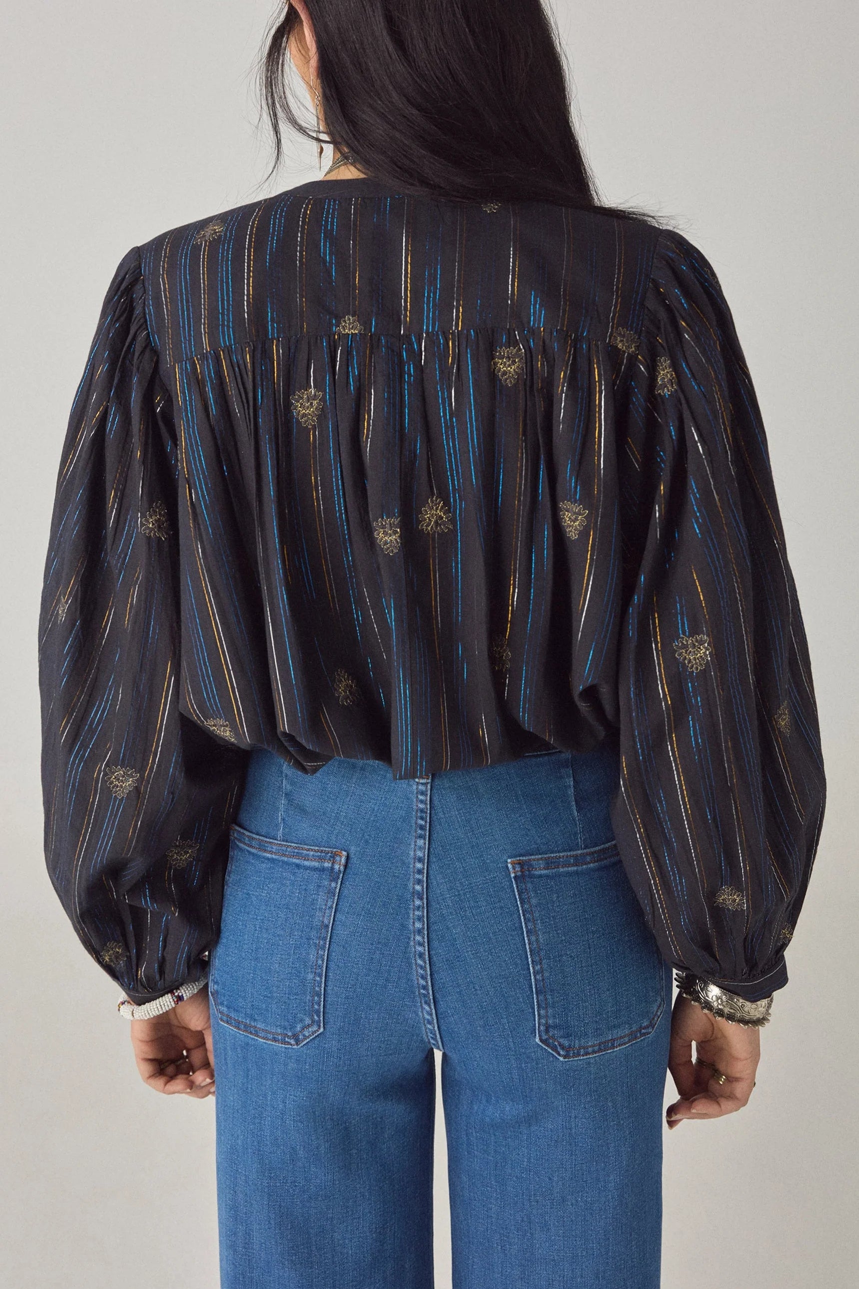 Caroline Blouse Starry Night