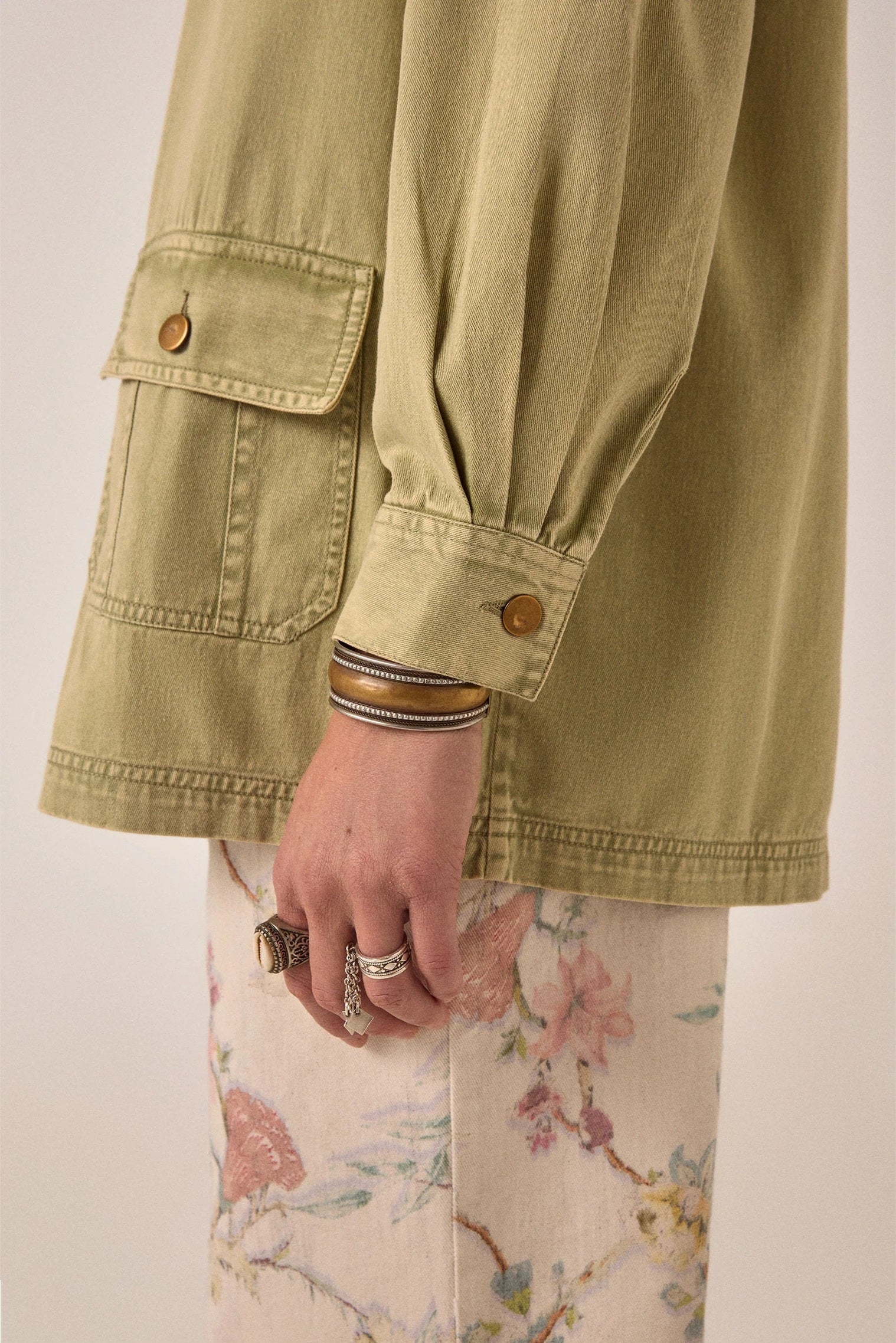 Noa Jacket Army Khaki