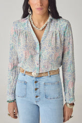 Rani Shirt Misty Garden