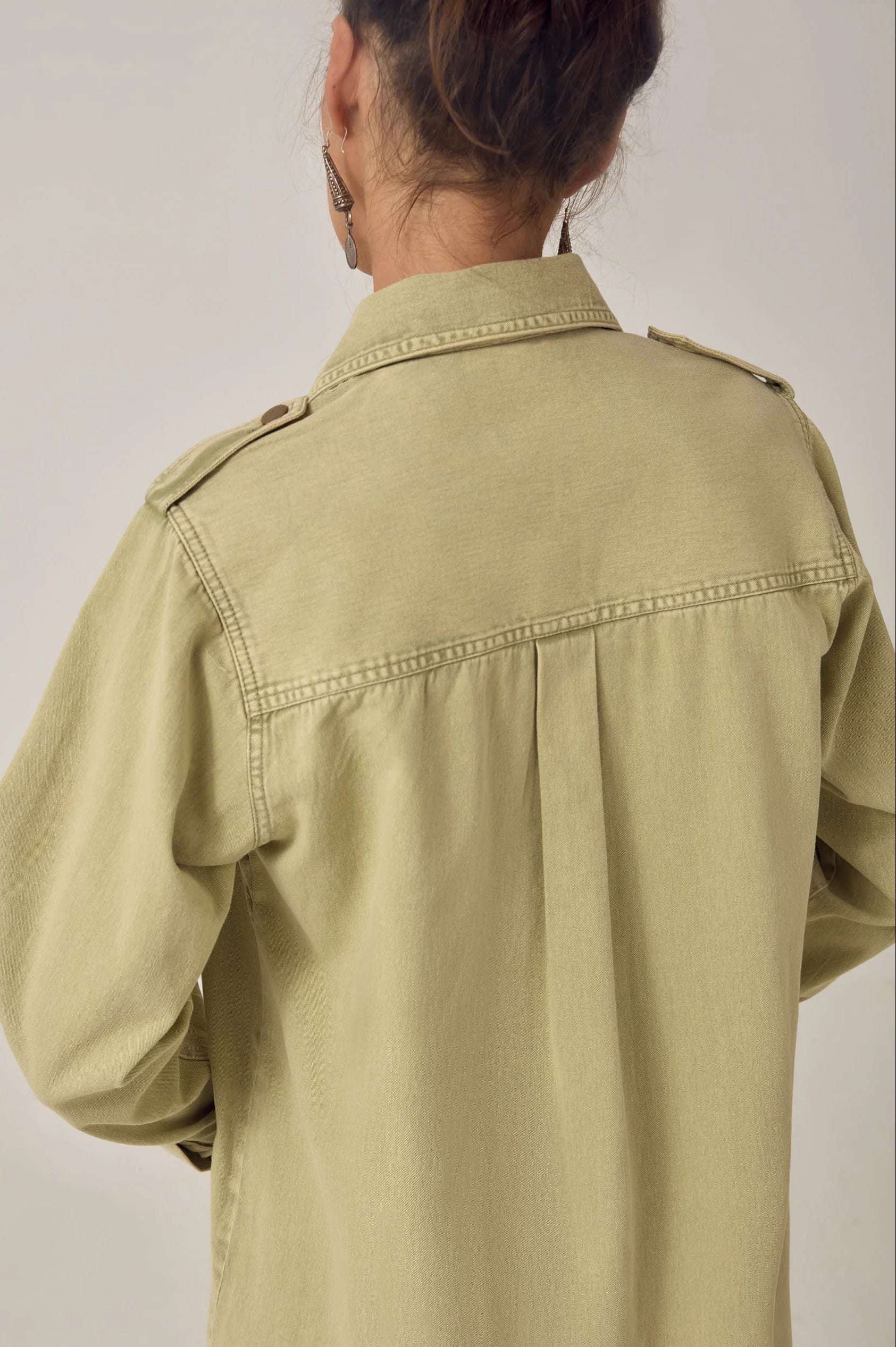 Thalassa Short Dress Khaki