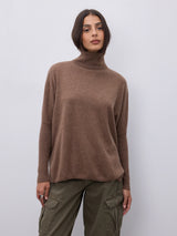 Maglione in cashmere margareth cafe au lait