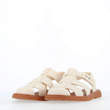 Sandalo in Melflex waterproof beige brown
