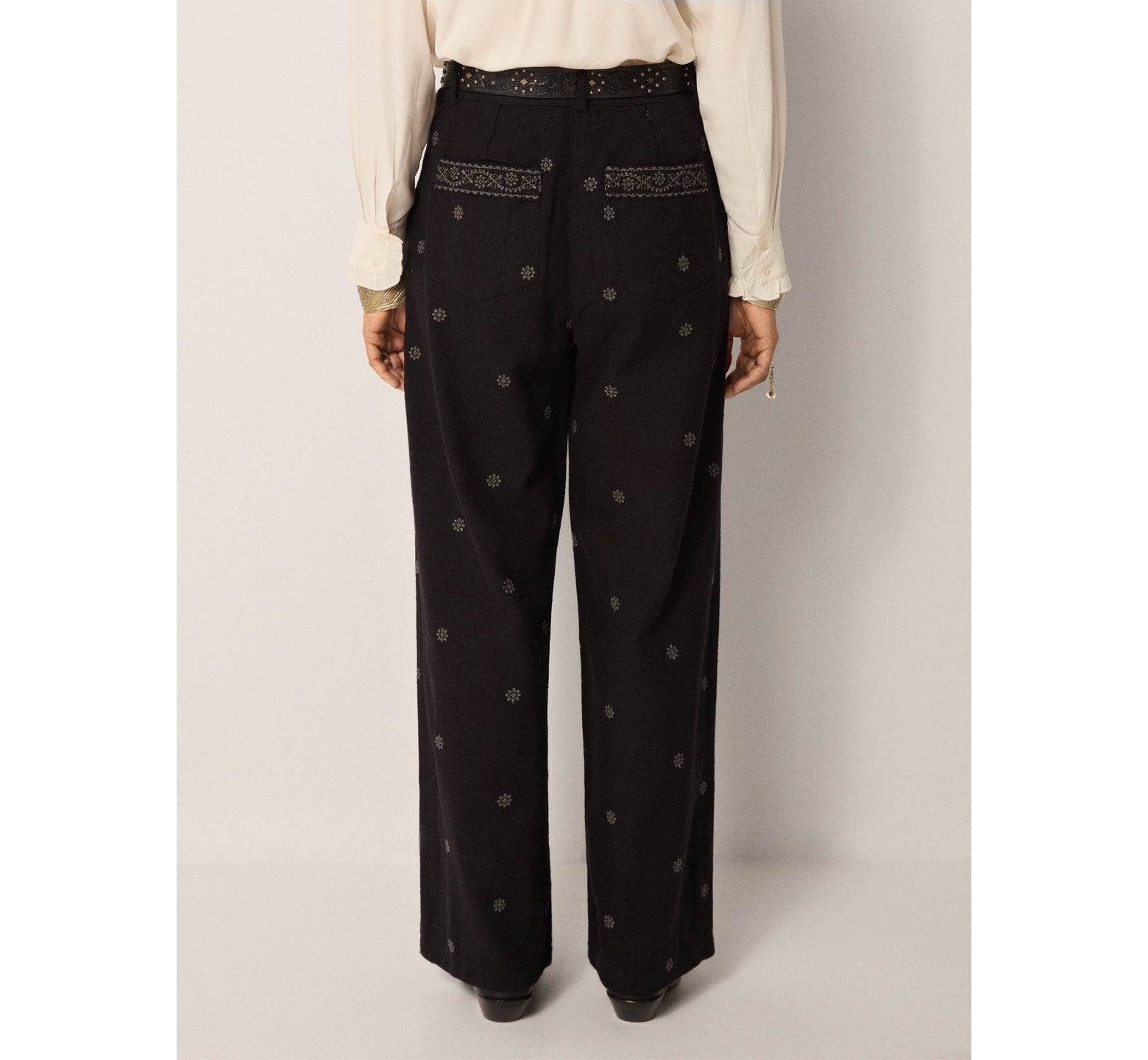 Rodolfo Belt Midnight Silver