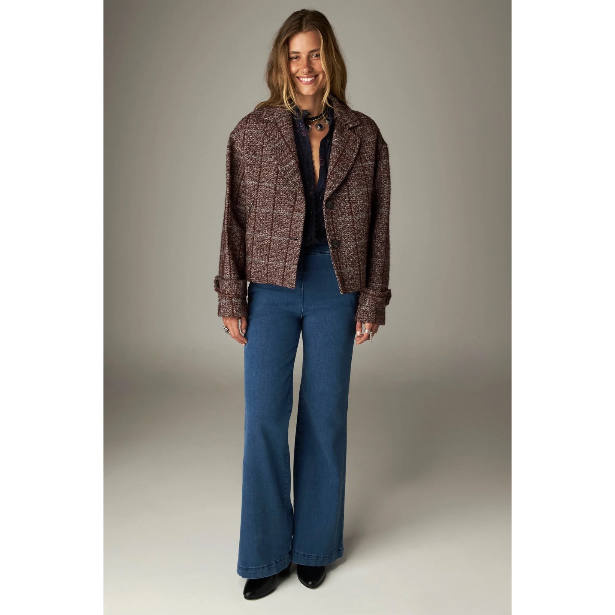 Margarita Jacket forest tobacco