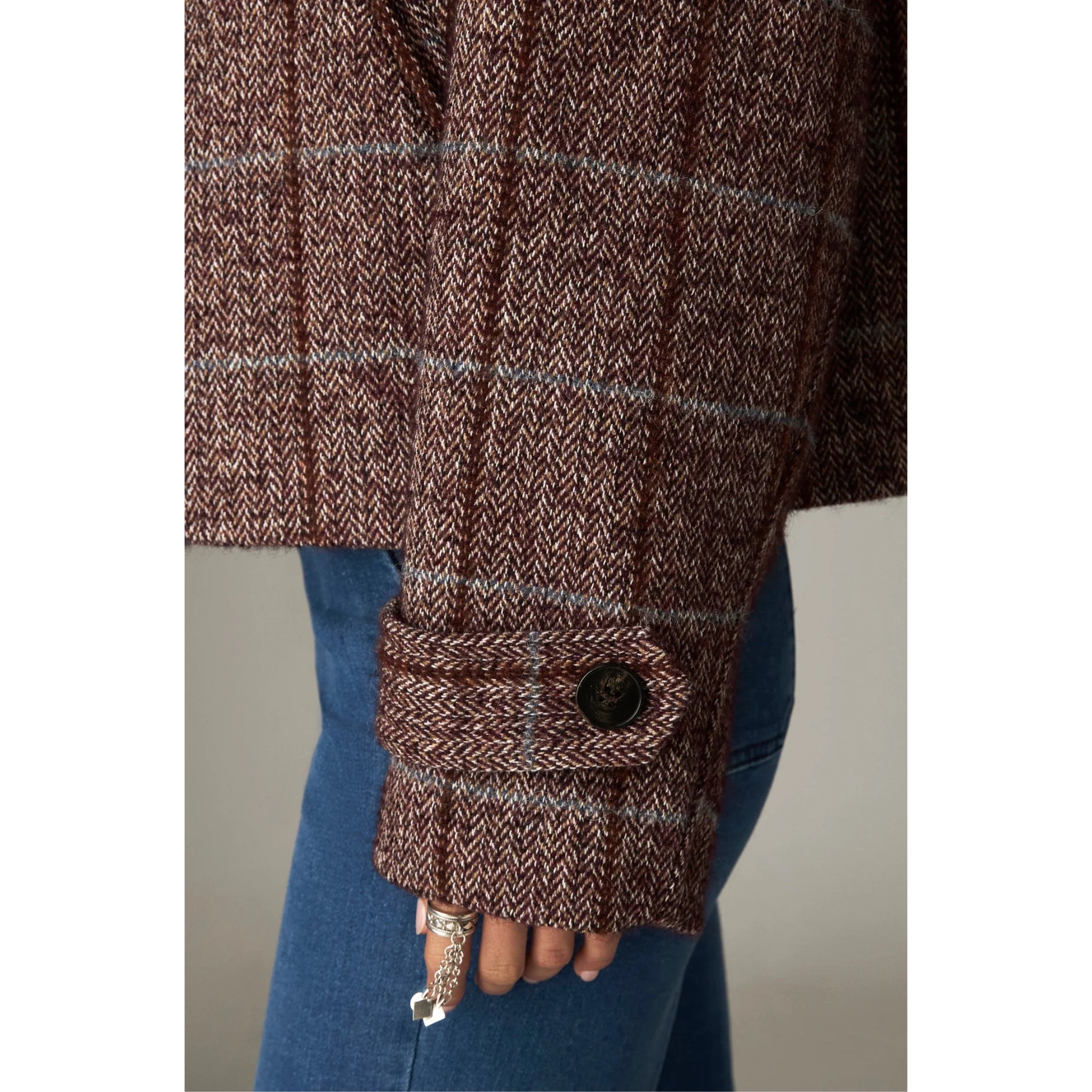Margarita Jacket forest tobacco