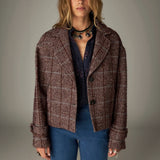Margarita Jacket forest tobacco
