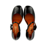 Mary Jane in pelle nera