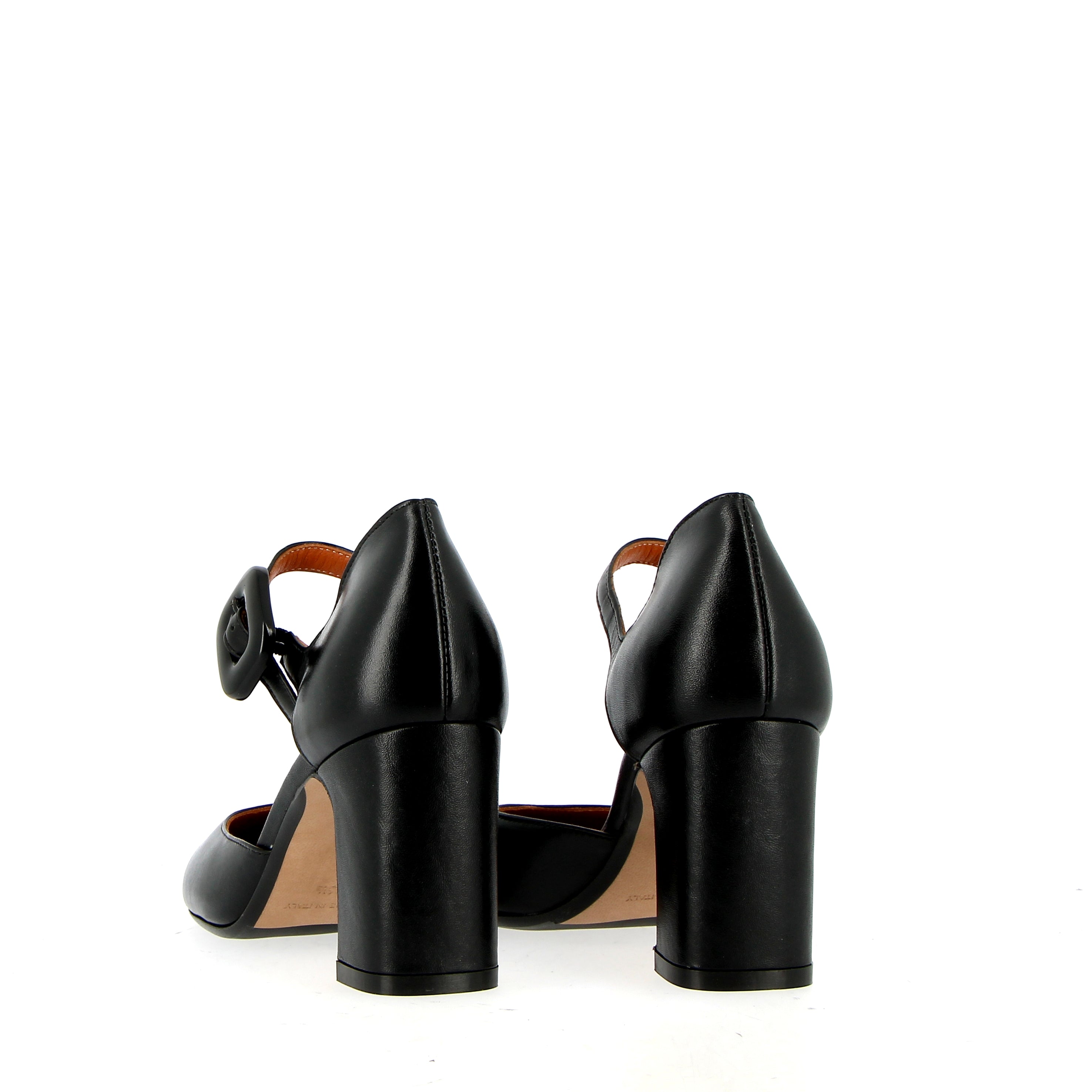 Mary Jane in pelle nera