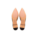 Mocassino in nappa da guanto dusty brown con frangia