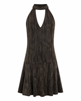 Mini abito cut out con halter