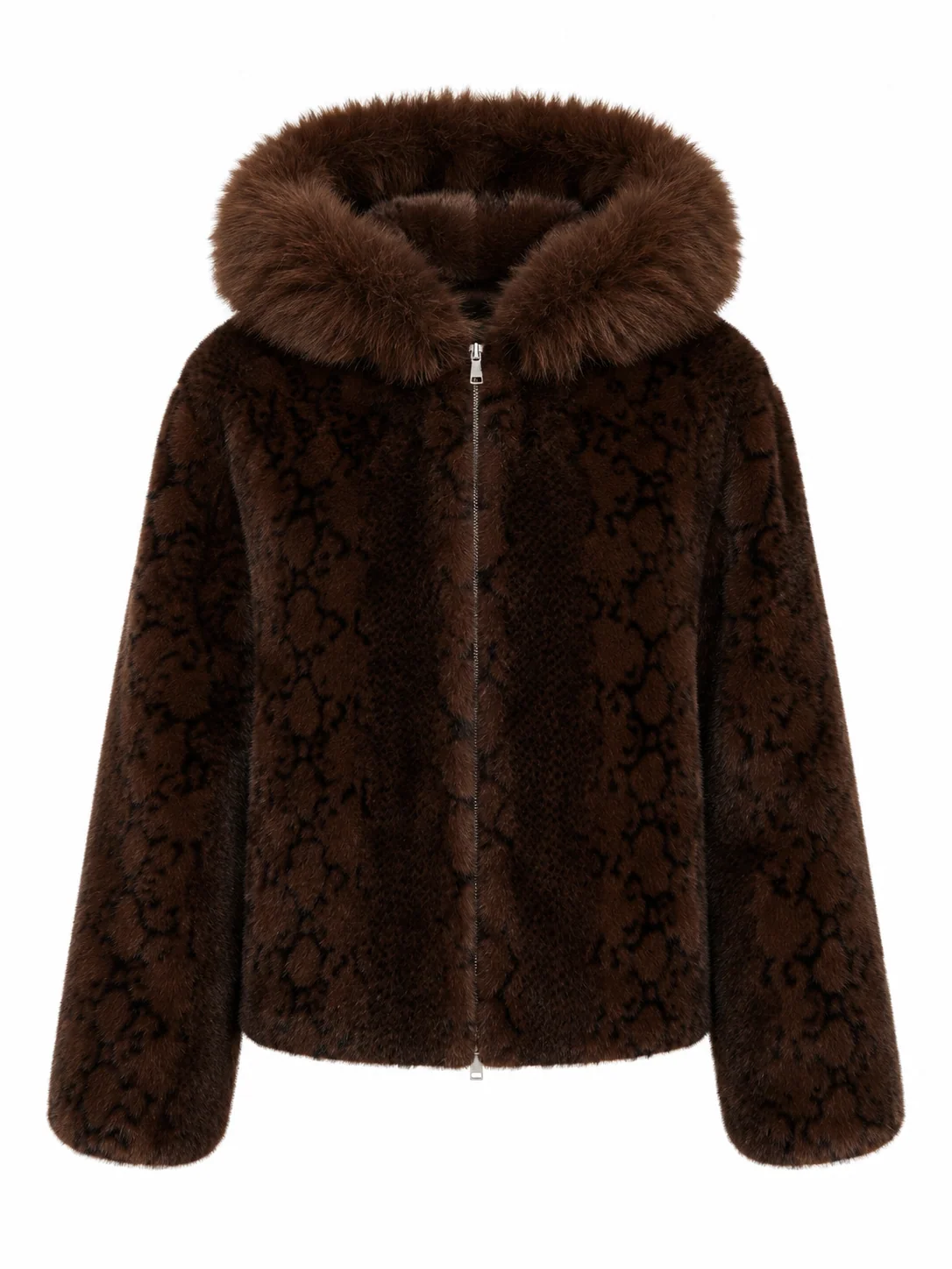Ecopelliccia marrone
