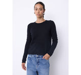 Girocollo in cashmere Ayala nero