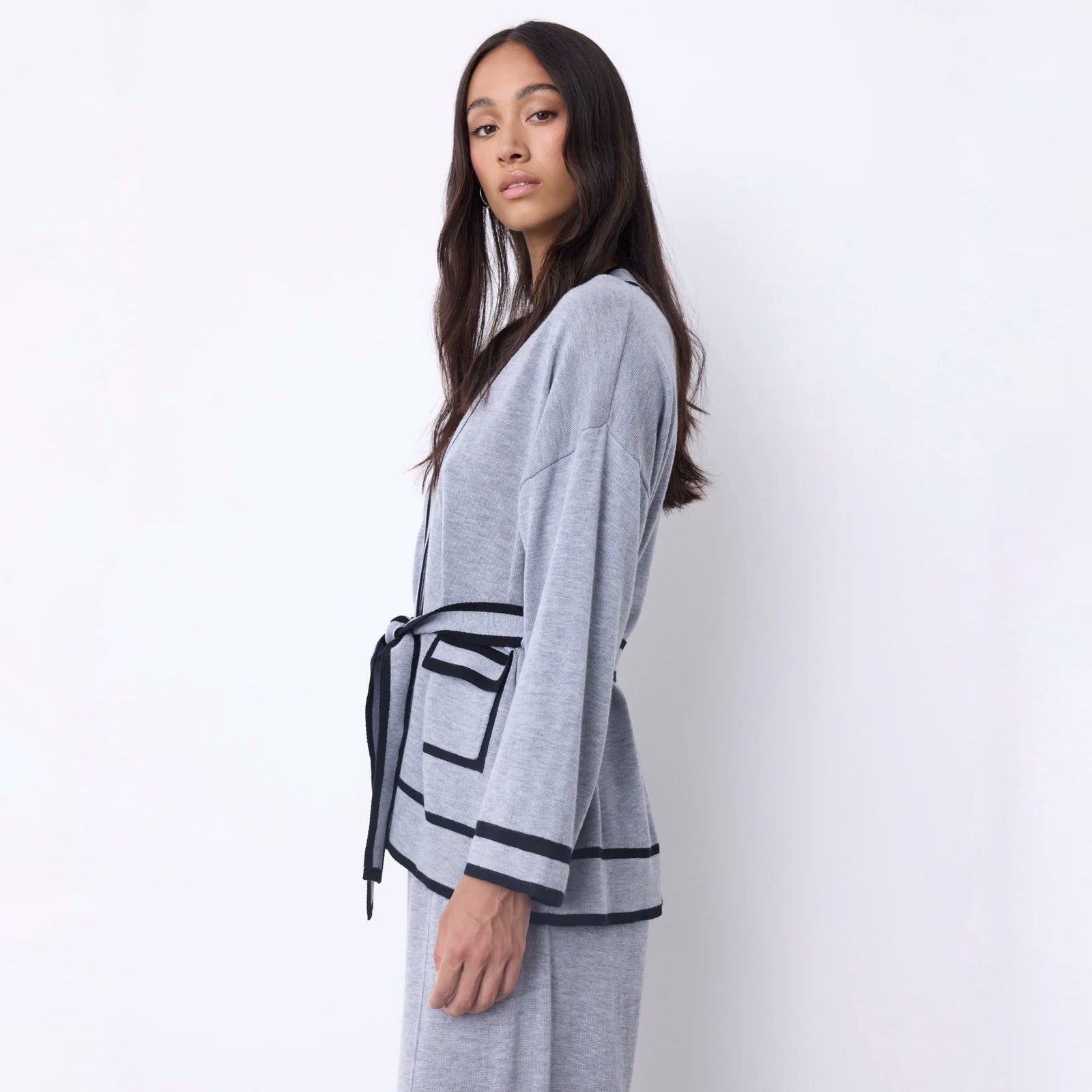 Cardigan in lana cisco