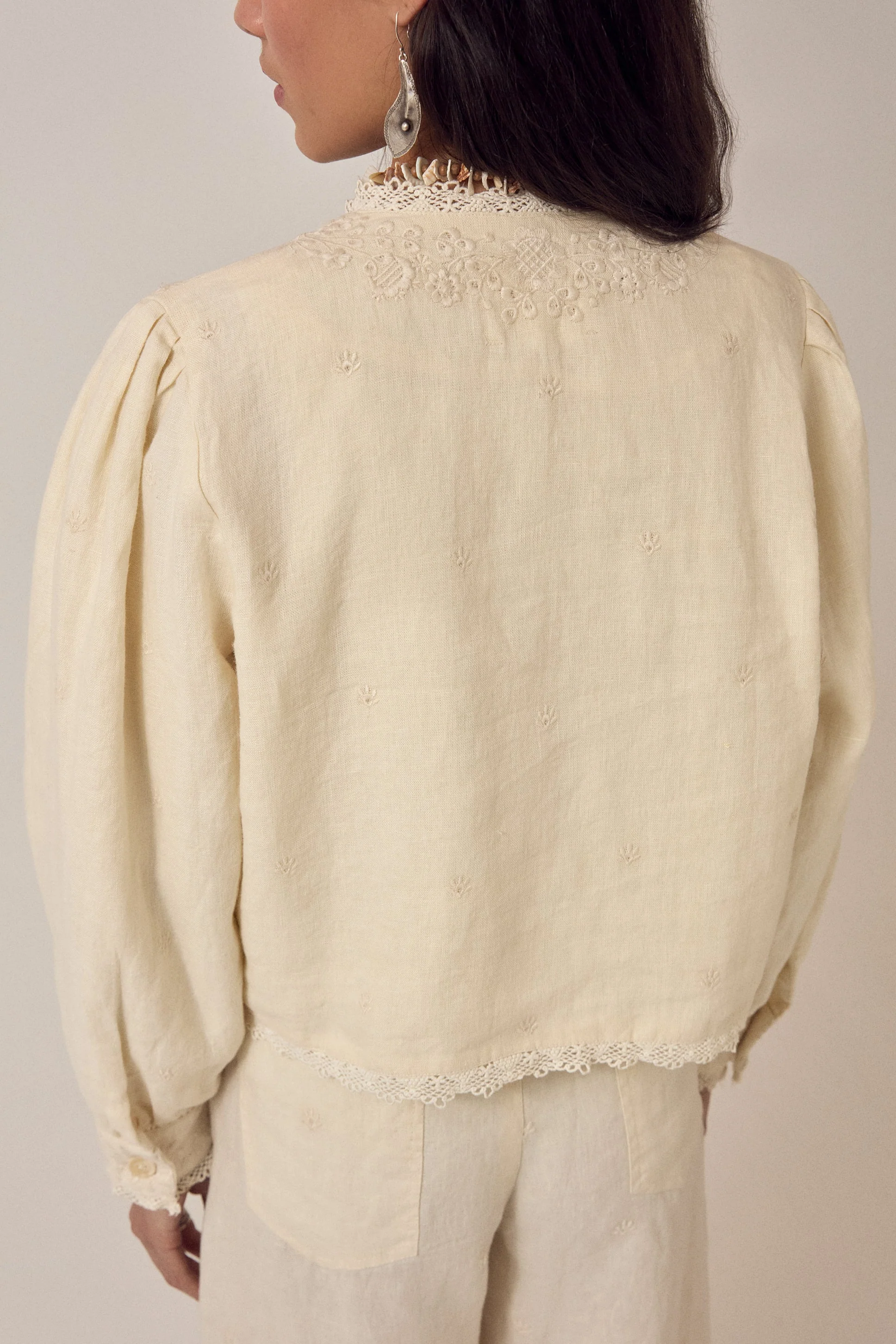 Otelo Jacket Linen Solstice