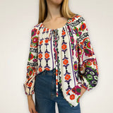 Floral tunic