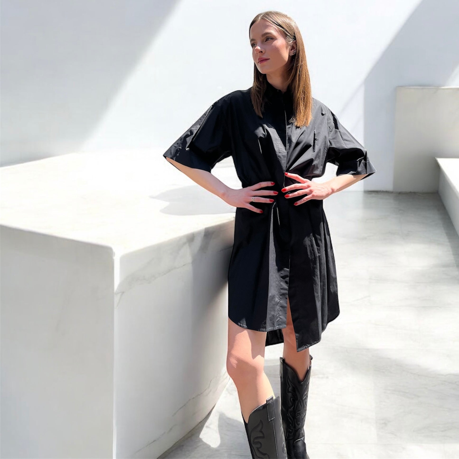 Quito dress nero
