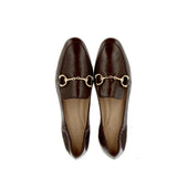 Mocassino supersoft in nappa da guanto marrone