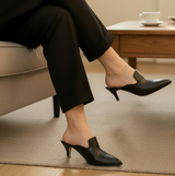 Sabot in pelle nera