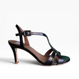 Sandalo Marylin in nappa tejus nero