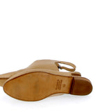 low soft sabot with leather strap