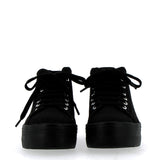 Black Boxe high-top sneaker