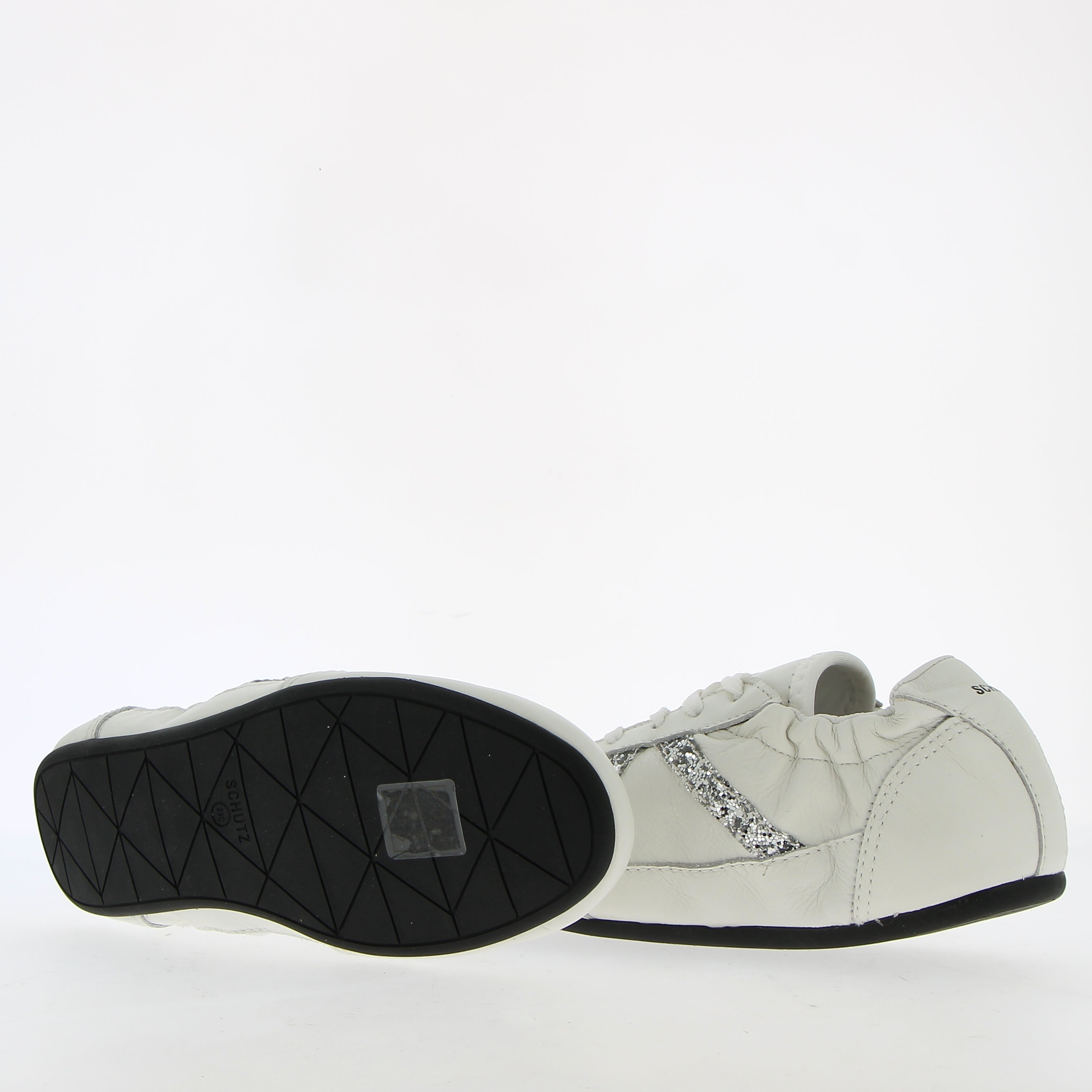 Sneaker ballet leggera in pelle bianca