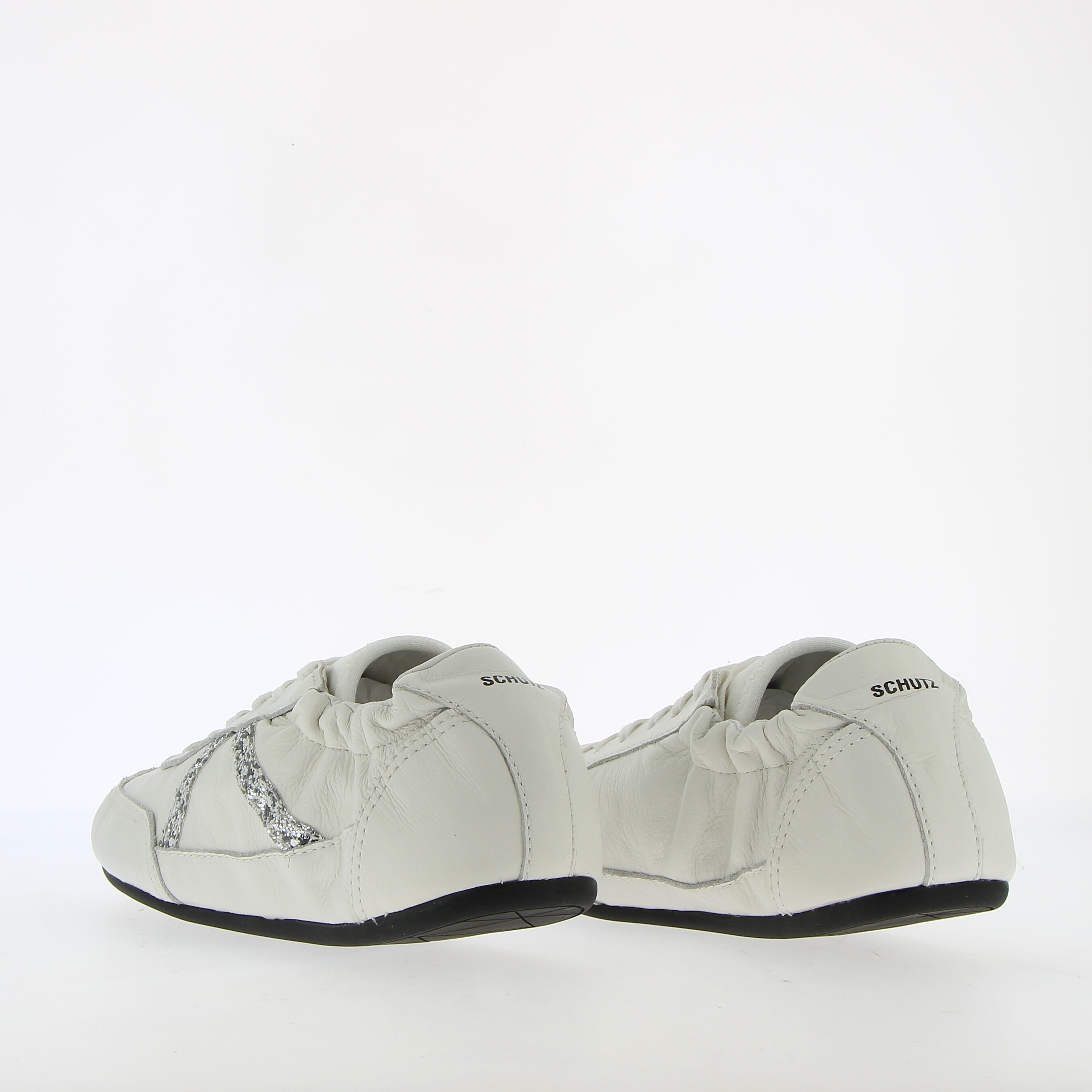 Sneaker ballet leggera in pelle bianca