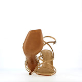 Nude laquer high sandal