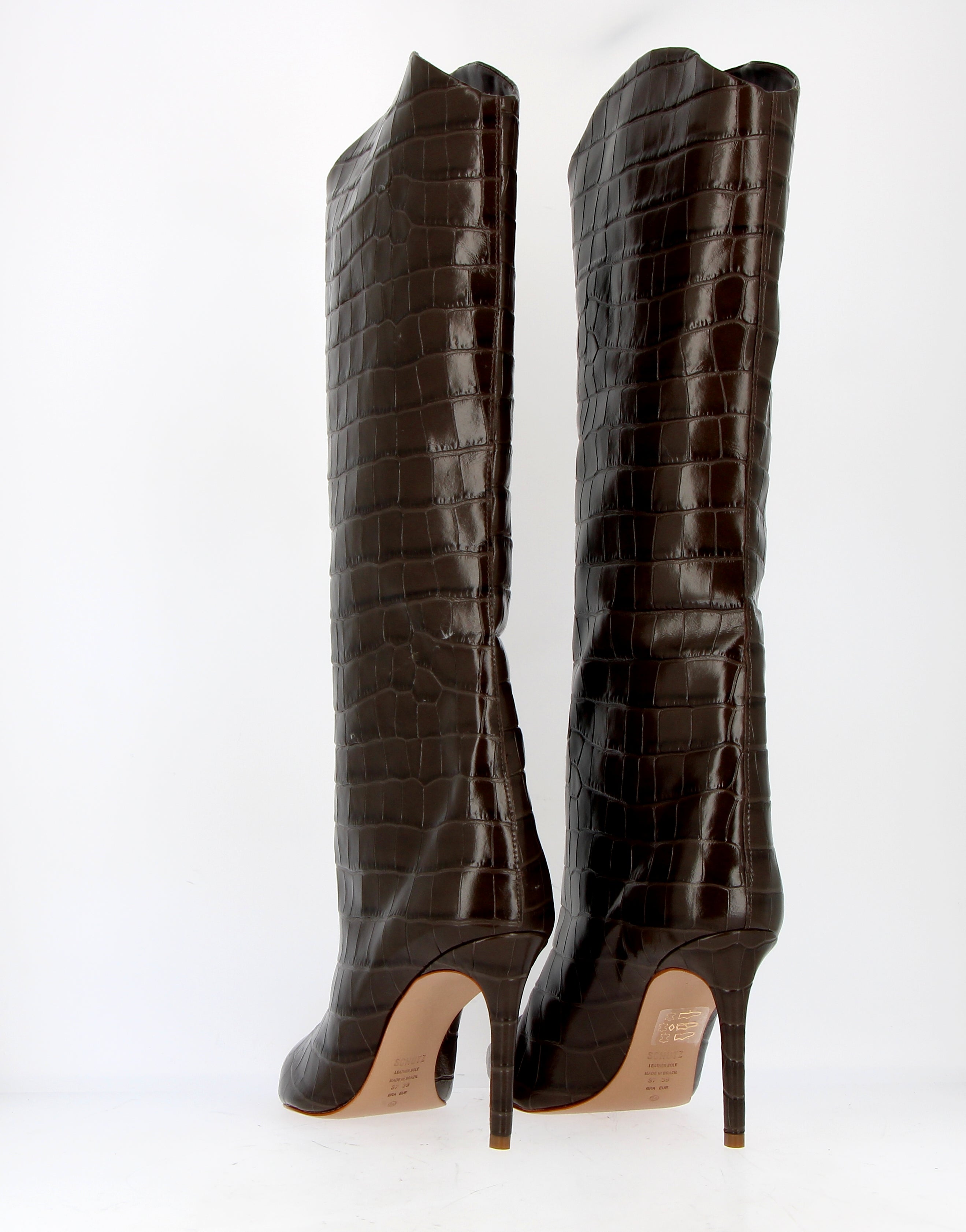 Boots Cocco Moro tacco Stiletto