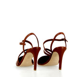 Slingback in glove  color cuoio