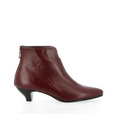 Stivaletto Belle in pelle bordeaux