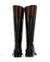 Riding boot with zip