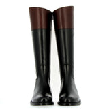 Riding boot with zip