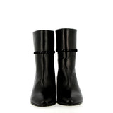 Stivaletto in morbida nappa nera