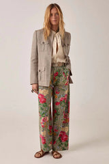 Virginia Blouse Linen Solstice