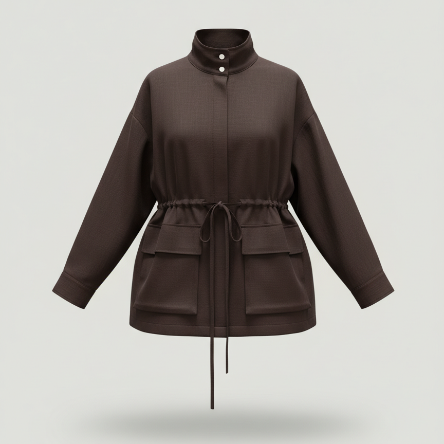 Giacca destrutturata moro