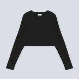 Black cashmere oversized sweater