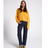 Yellow cashmere sweater