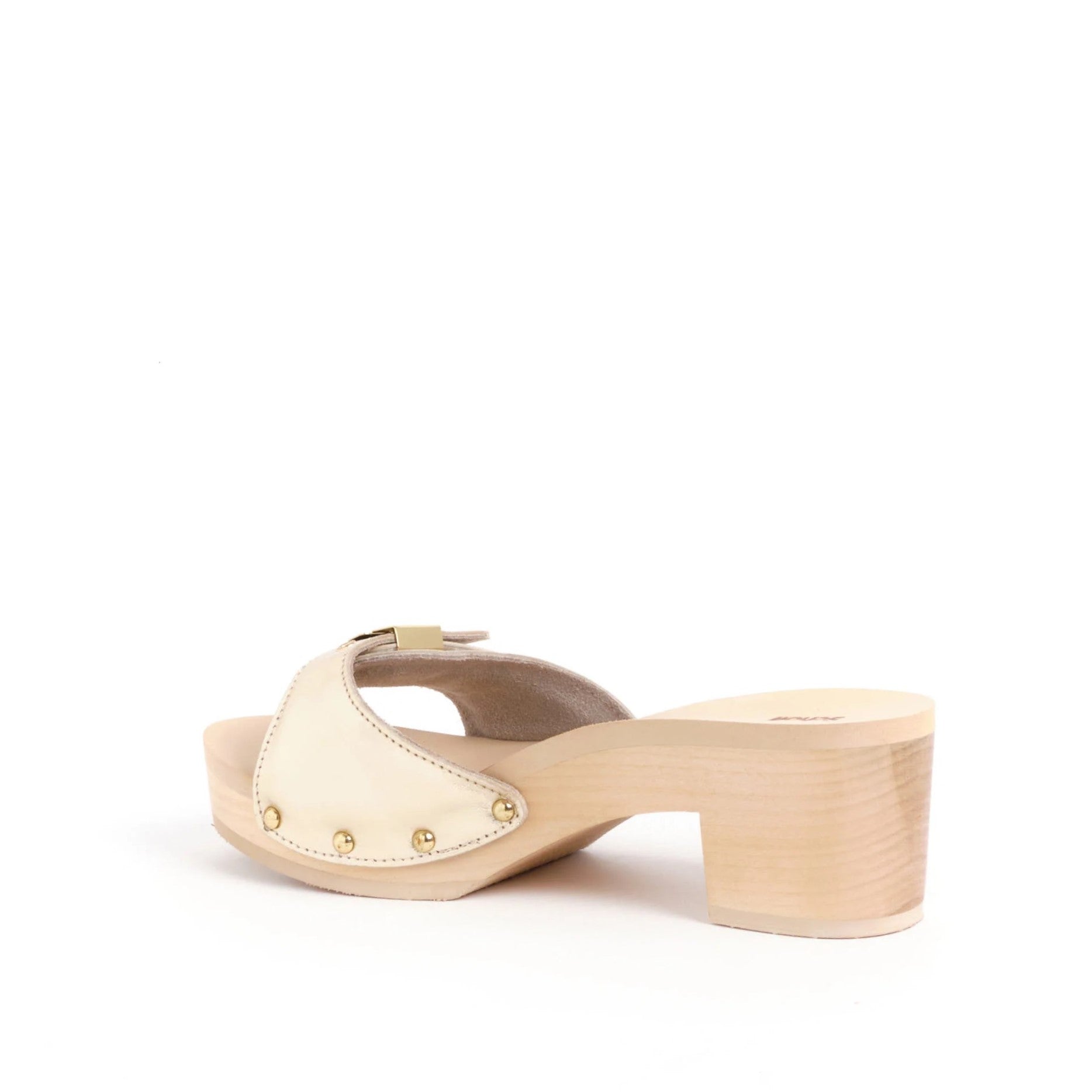 Mules Light Gold Pescura Ibiza