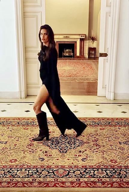 Stivale stampa cocco militare con tacco |36 | 39 | 41 |