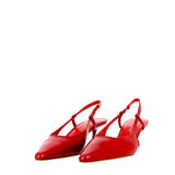 Slingback in verlux rossa