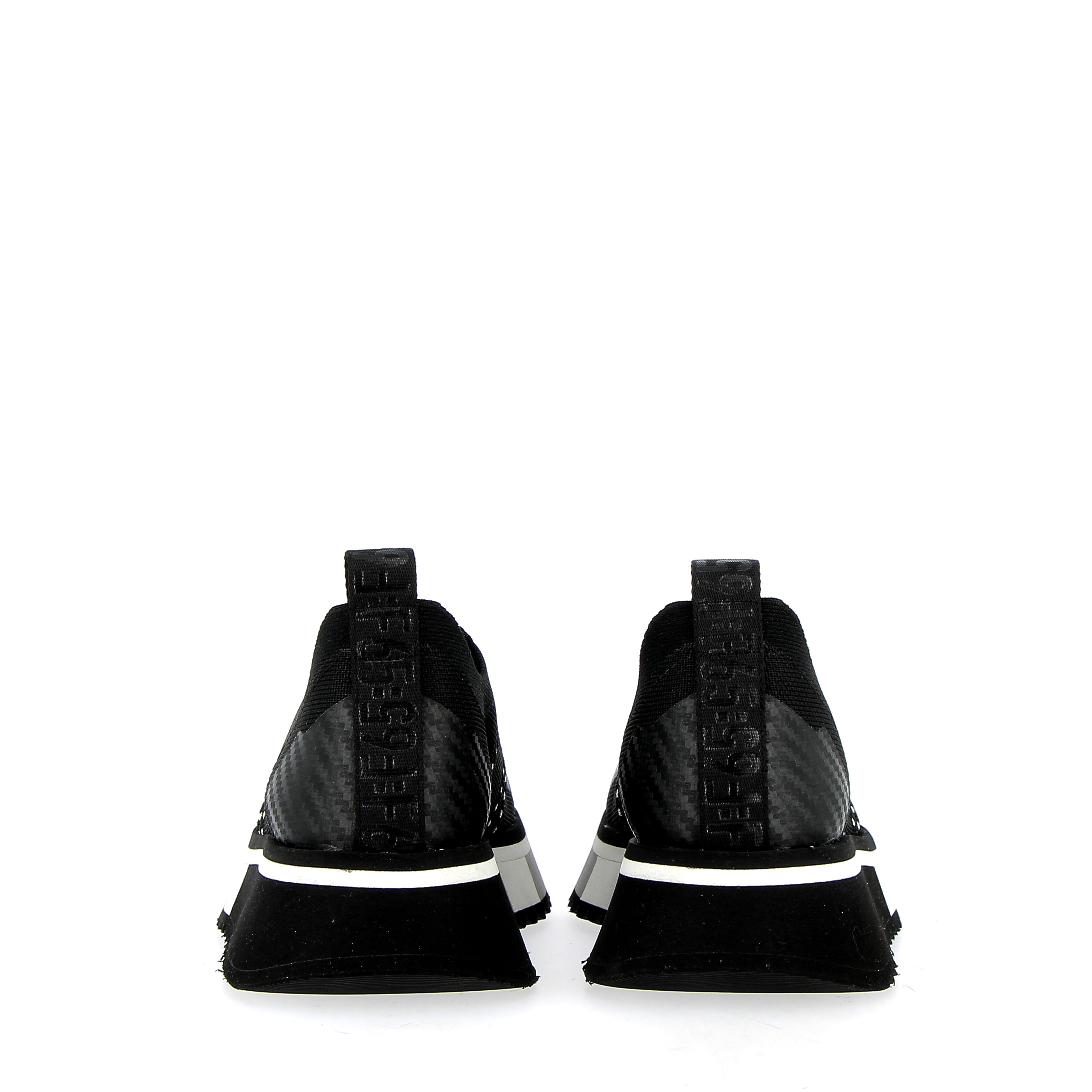 Sneaker Black elastic texture special flex sole
