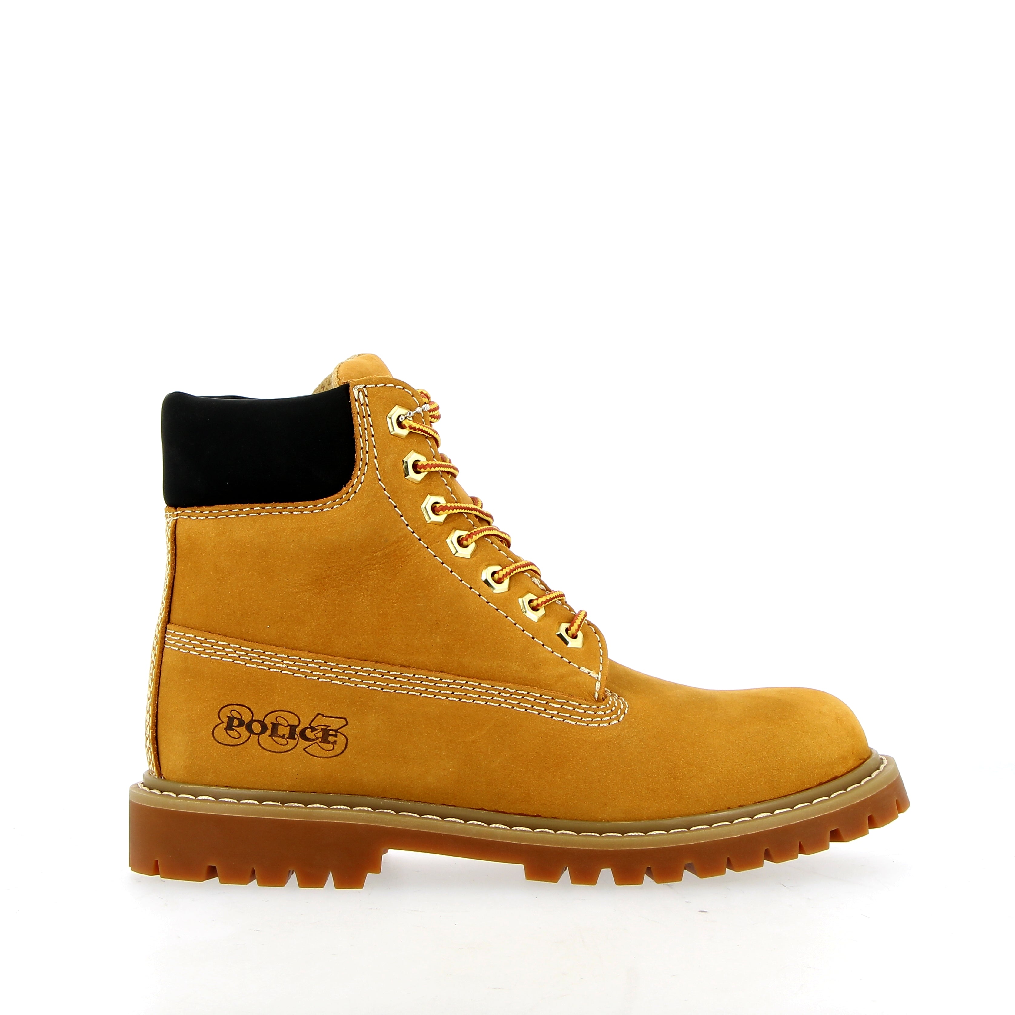 Stivaletto Premium stringato giallo
