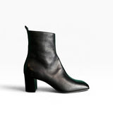 Stivaletto in nappa da guanto supersoft nero