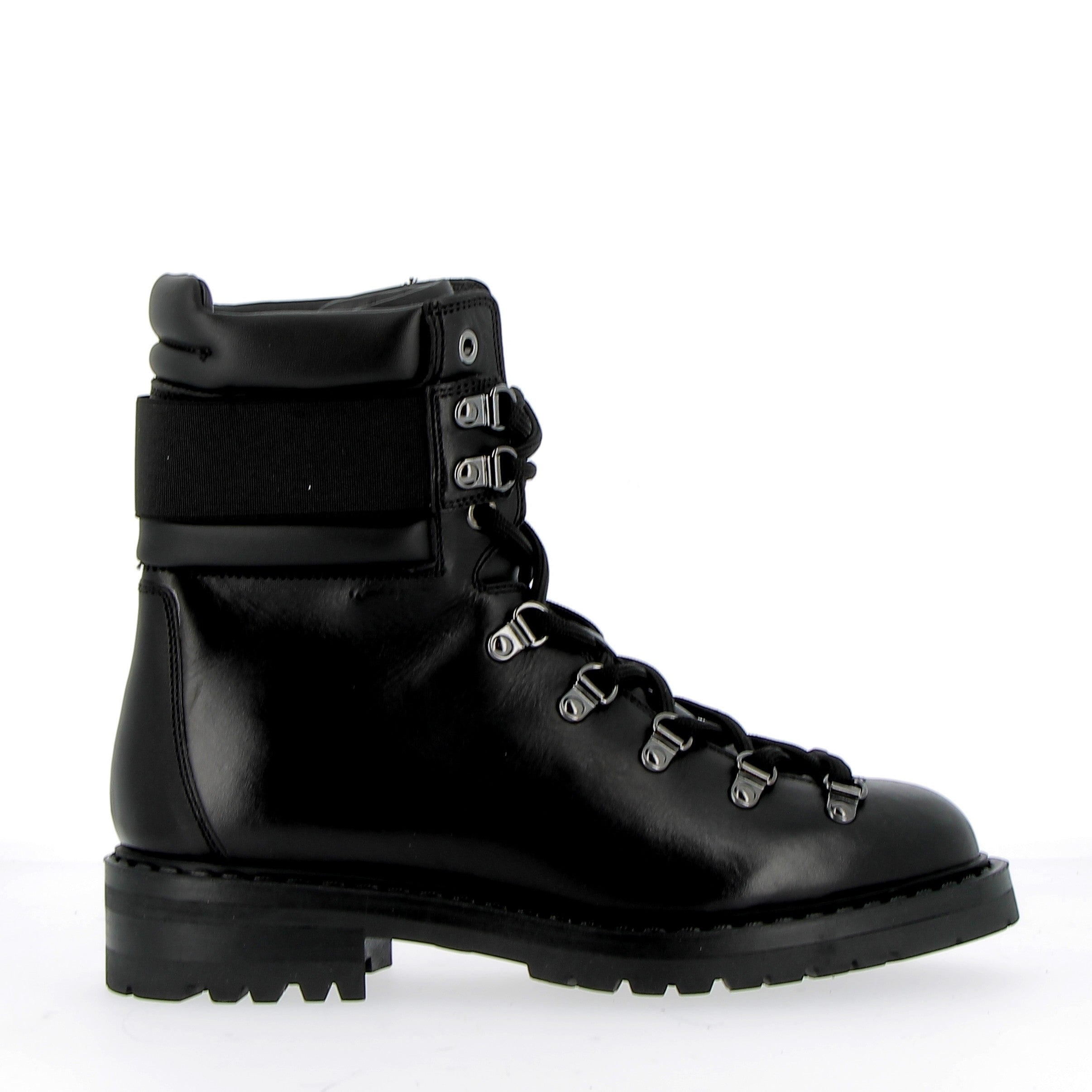 Stivaletto da roccia in cuoio nero | 36 |